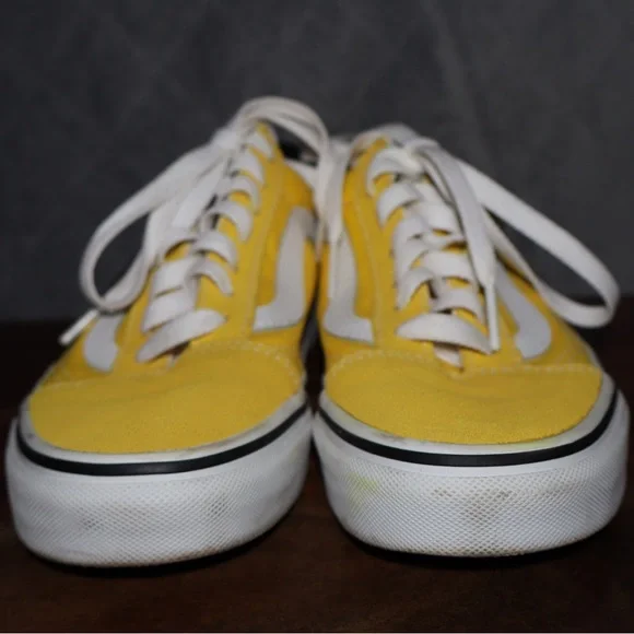 Vans Unisex Old Skool Shoes ‘Vibrant Yellow' - Picture 5 of 13